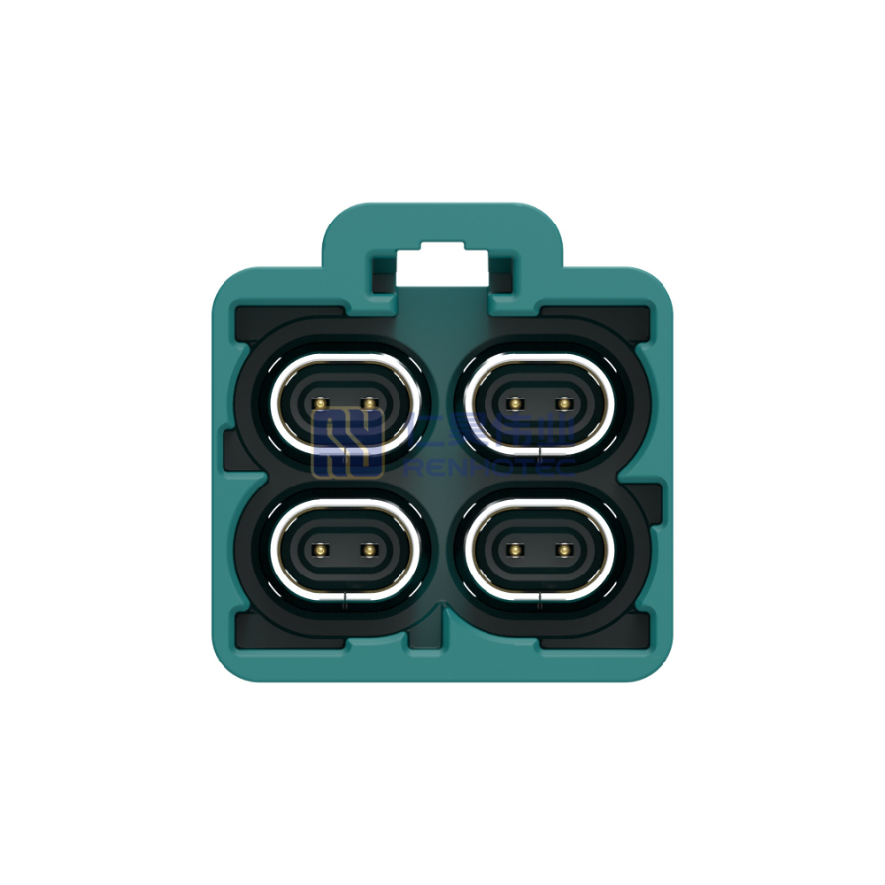 Cable-to-Board, Shielded, Vertical, 8 Position, Board Mount, Z Code, 2 mm Centerline, Data Connectivity Headers - Image 5