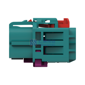 Cable-to-Board / Cable-to-Cable, 180° Cable Exit, 6 Position, Z Code, Plug, 8 mm Centerline, Crimp, Data Connectivity Housings