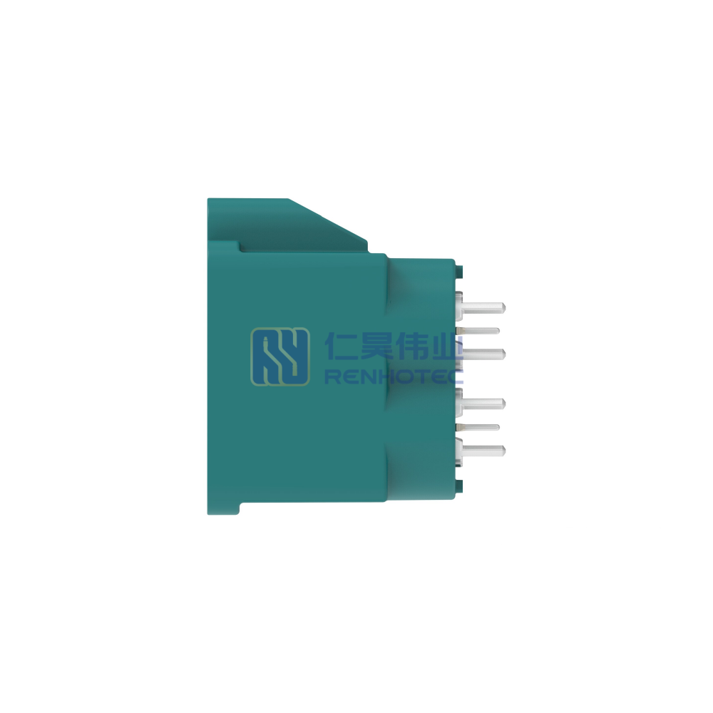 Cable-to-Board, Shielded, Vertical, 8 Position, Board Mount, Z Code, 2 mm Centerline, Data Connectivity Headers - Image 2