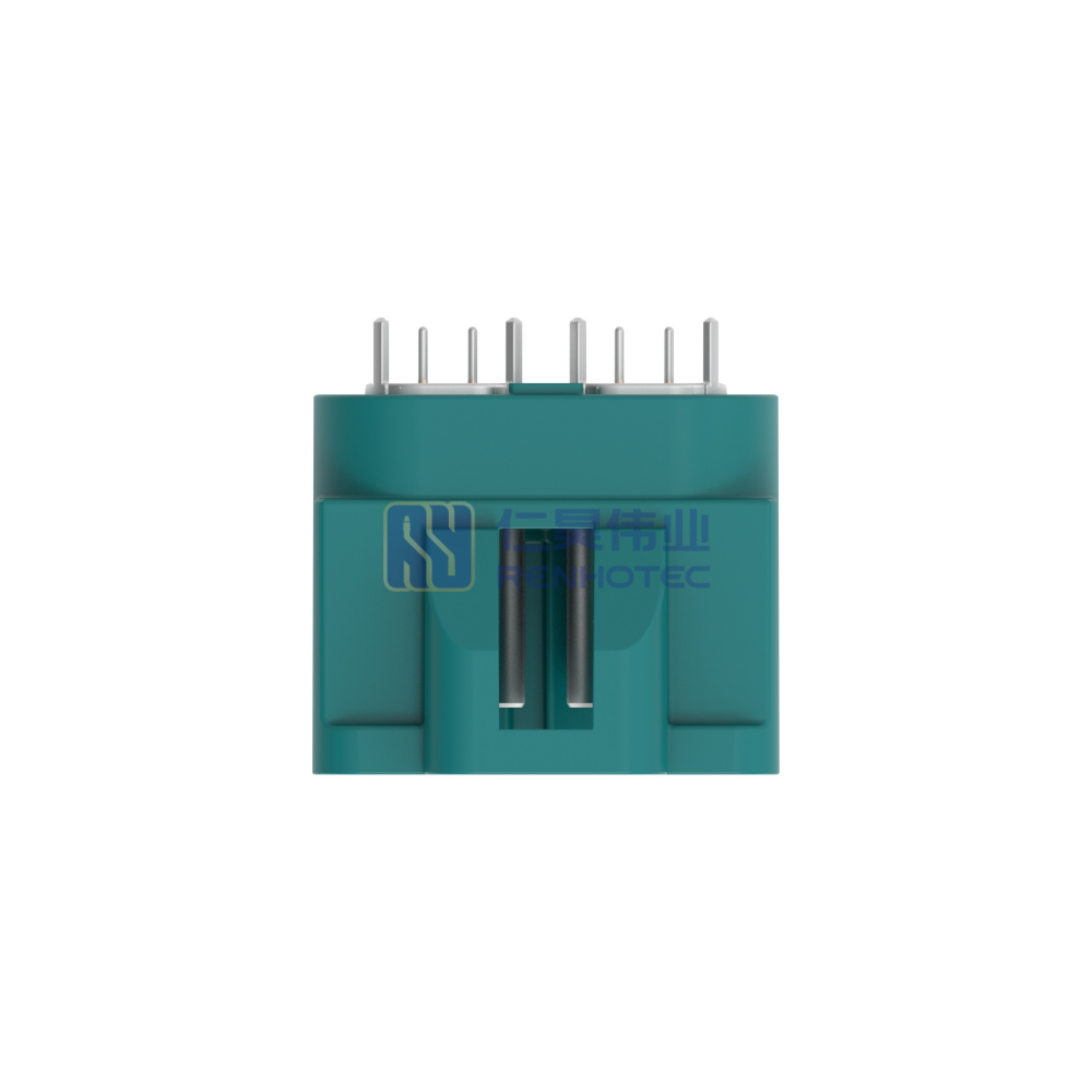 Cable-to-Board, Shielded, Vertical, 8 Position, Board Mount, Z Code, 2 mm Centerline, Data Connectivity Headers - Image 3