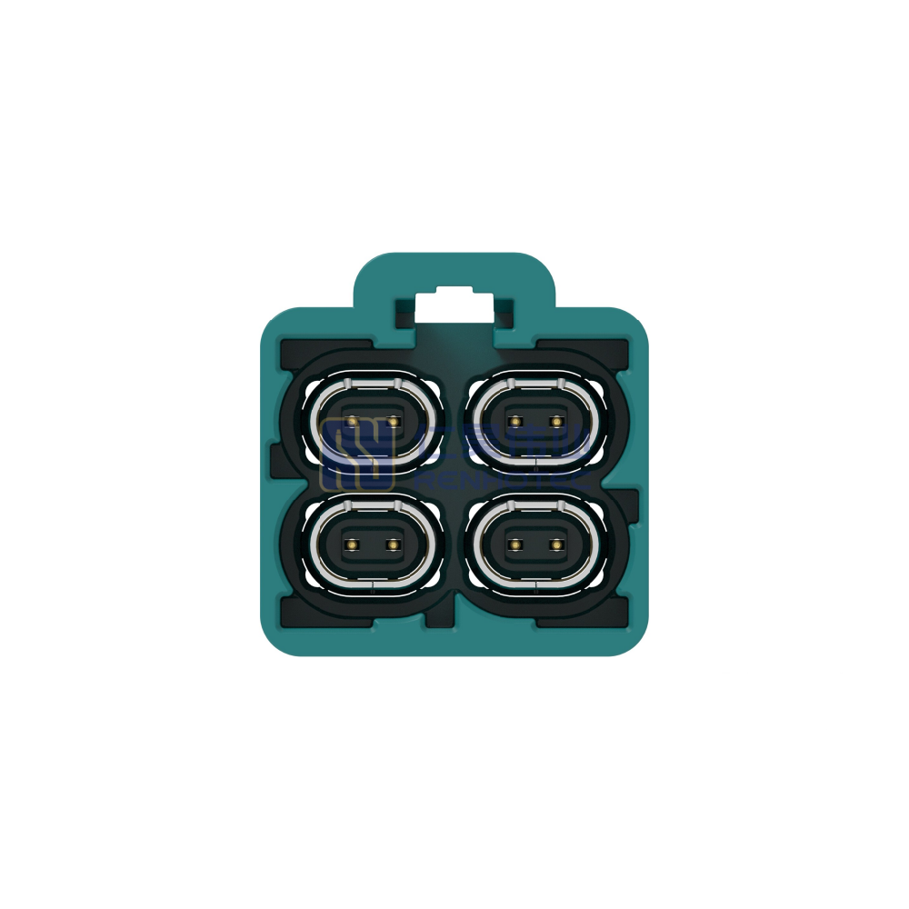Cable-to-Board, Shielded, Vertical, 8 Position, Board Mount, Z Code, 2 mm Centerline, Data Connectivity Headers - Image 5