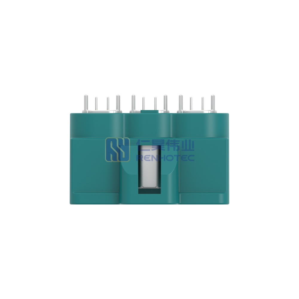 Cable-to-Board, Shielded, Vertical, 12 Position, Board Mount, Z Code, 2 mm Centerline, Data Connectivity Headers - Image 3