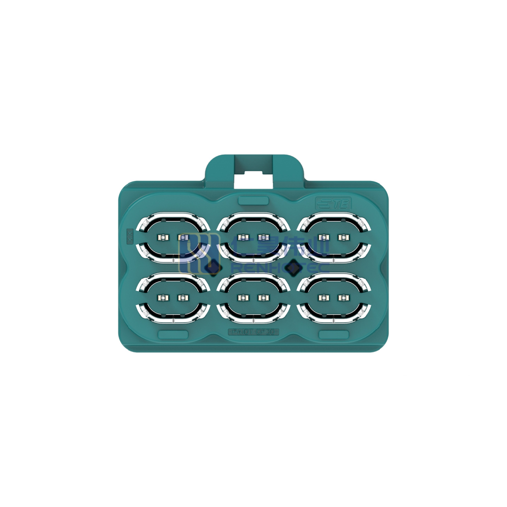 Cable-to-Board, Shielded, Vertical, 12 Position, Board Mount, Z Code, 2 mm Centerline, Data Connectivity Headers - Image 4