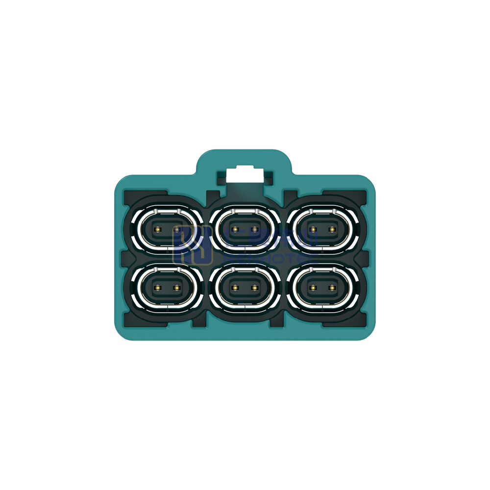 Cable-to-Board, Shielded, Vertical, 12 Position, Board Mount, Z Code, 2 mm Centerline, Data Connectivity Headers - Image 5