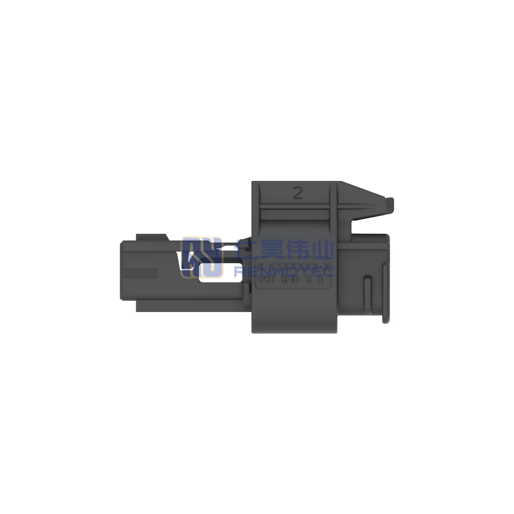 Cable-to-Board / Cable-to-Cable, Sealable, 180° Cable Exit, 1 Position, A Code, Housing for Female Terminals, Data Connectivity Housings - Image 2