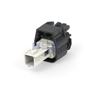 Cable-to-Board / Cable-to-Cable, Sealable, 180° Cable Exit, 1 Position, B Code, Housing for Female Terminals, Data Connectivity Housings