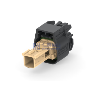 Cable-to-Board / Cable-to-Cable, Sealable, 180° Cable Exit, 1 Position, J Code, Housing for Female Terminals, Data Connectivity Housings