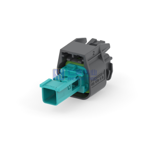Cable-to-Board / Cable-to-Cable, Sealable, 180° Cable Exit, 1 Position, Z Code, Housing for Female Terminals, Data Connectivity Housings
