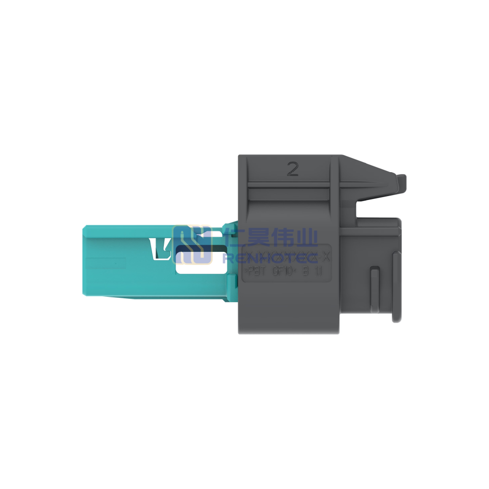 Cable-to-Board / Cable-to-Cable, Sealable, 180° Cable Exit, 1 Position, Z Code, Housing for Female Terminals, Data Connectivity Housings - Image 2