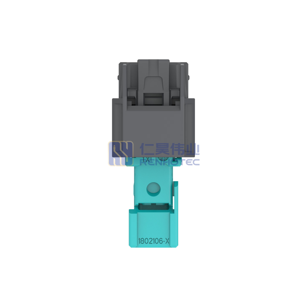 Cable-to-Board / Cable-to-Cable, Sealable, 180° Cable Exit, 1 Position, Z Code, Housing for Female Terminals, Data Connectivity Housings - Image 3