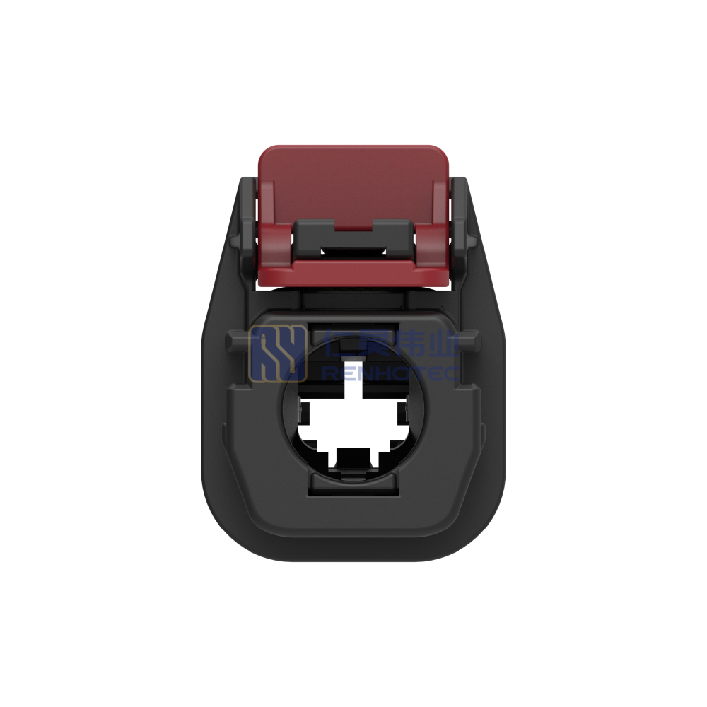 Cable-to-Board / Cable-to-Cable, Sealable, 180° Cable Exit, 1 Position, A Code, Housing for Female Terminals, Data Connectivity Housings - Image 4