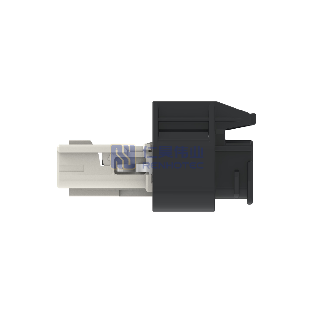 Cable-to-Board / Cable-to-Cable, Sealable, 180° Cable Exit, 1 Position, B Code, Housing for Female Terminals, Data Connectivity Housings - Image 2