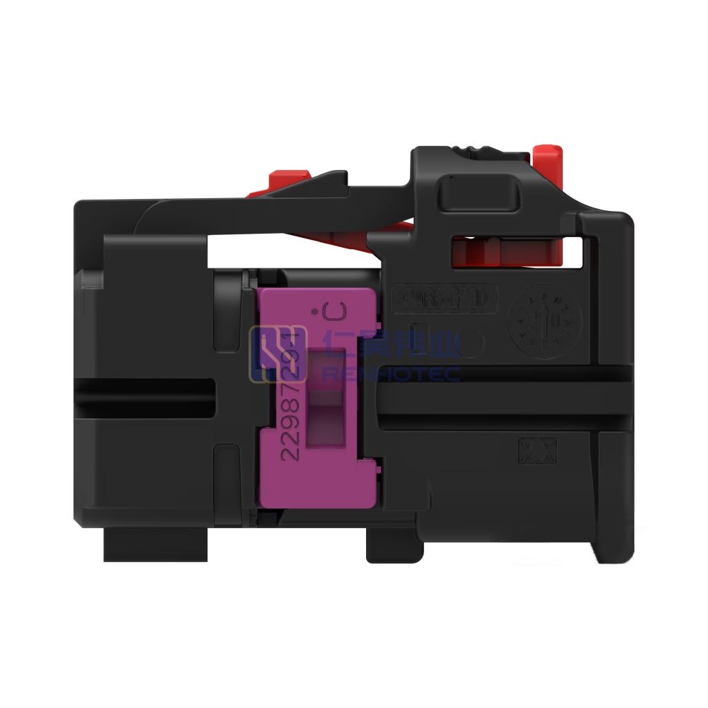 Cable-to-Cable 180° Cable Exit 4 Position A Code Housing for Female Terminals 4 mm Centerline Crimp Data Connectivity Housings - Image 2