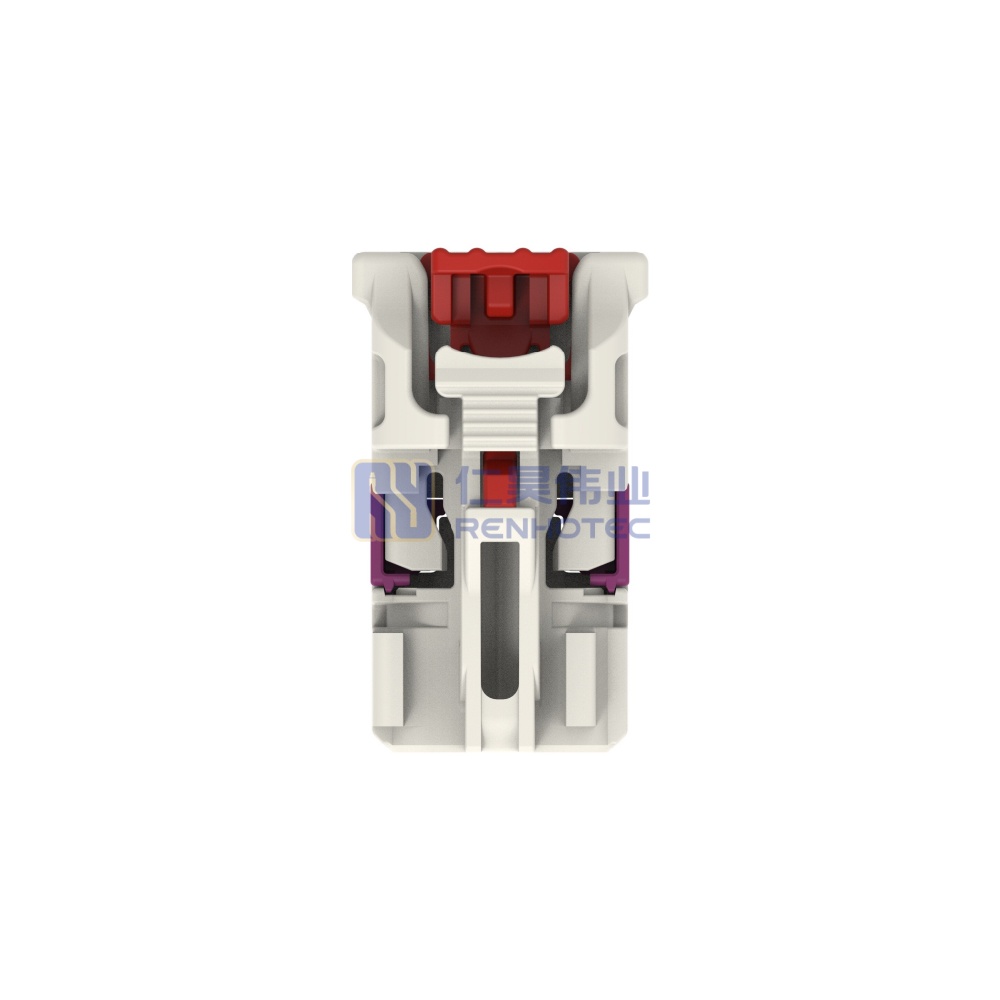 Cable-to-Cable 180° Cable Exit 4 Position B Code Housing for Female Terminals 4 mm Centerline Crimp Data Connectivity Housings - Image 3