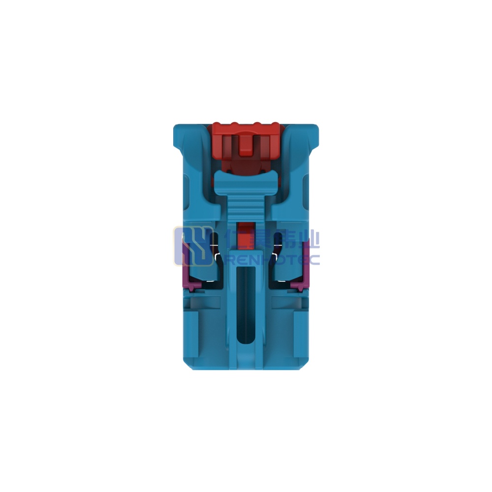 Cable-to-Cable 180° Cable Exit 4 Position C Code Housing for Female Terminals 4 mm Centerline Crimp Data Connectivity Housings - Image 3