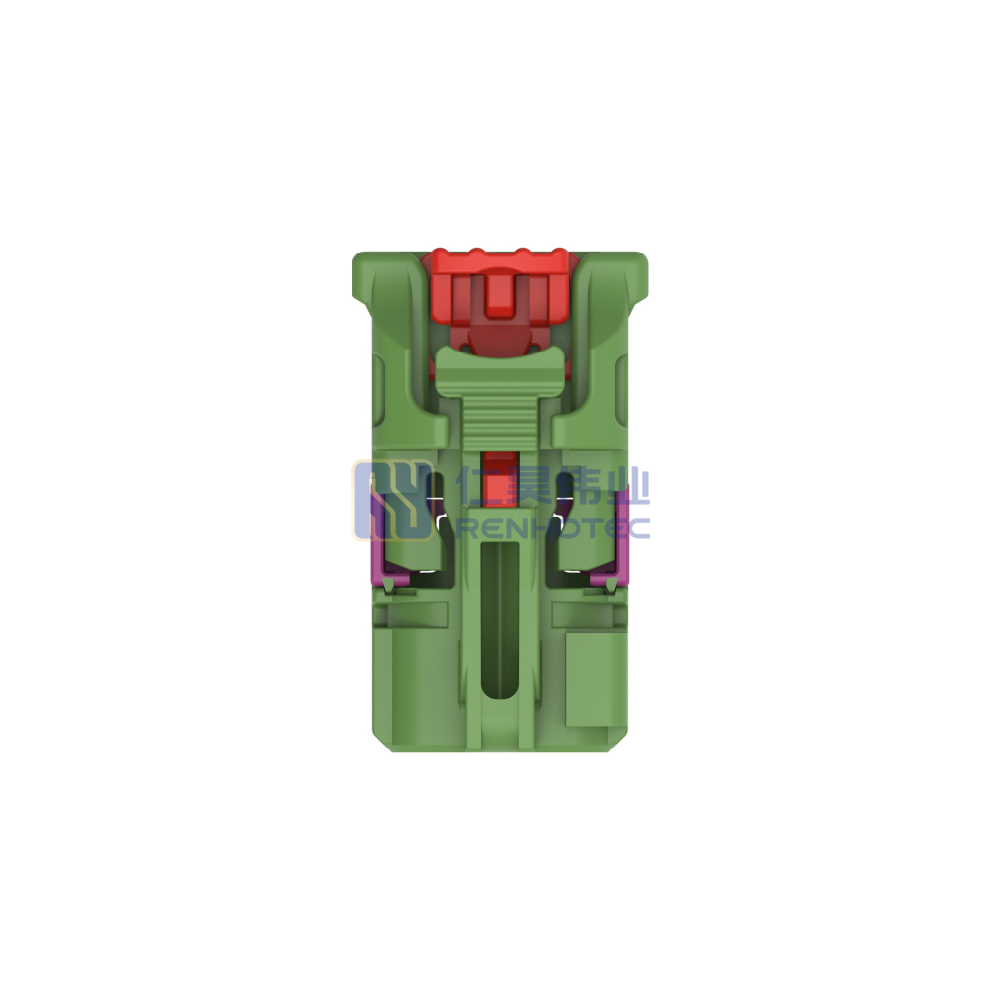 Cable-to-Cable 180° Cable Exit 4 Position E Code Housing for Female Terminals 4 mm Centerline Crimp Data Connectivity Housings - Image 3