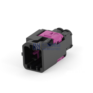 Cable-to-Cable 180° Cable Exit 4 Position A Code Housing for Male Terminals 4 mm Centerline Crimp Data Connectivity Housings