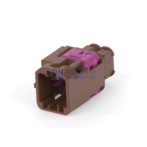 Cable-to-Cable 180° Cable Exit 4 Position F Code Housing for Male Terminals 4 mm Centerline Crimp Data Connectivity Housings