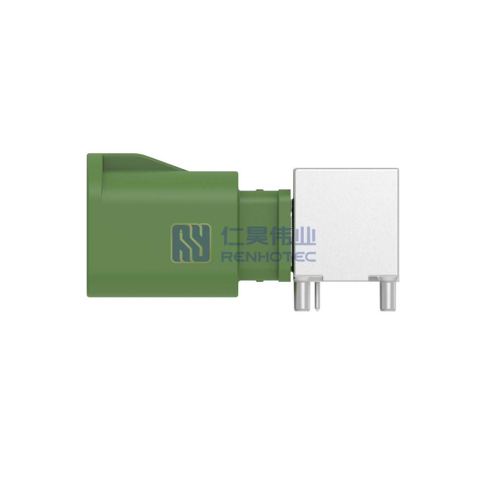 Cable-to-Board Shielded Horizontal 2 Position Board Mount E Code 4 mm Centerline Signal Data Connectivity Headers - Image 2