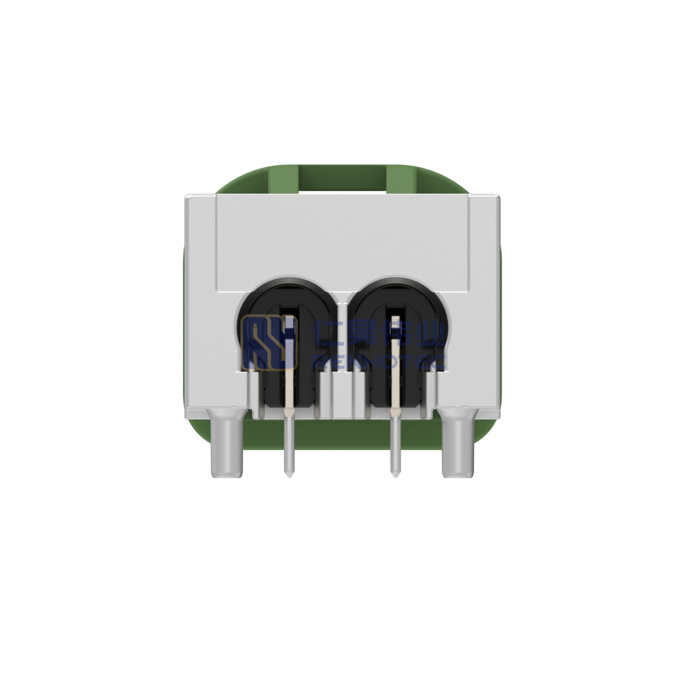 Cable-to-Board Shielded Horizontal 2 Position Board Mount E Code 4 mm Centerline Signal Data Connectivity Headers - Image 4