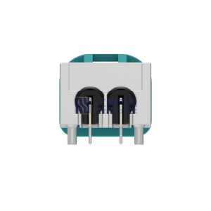 Cable-to-Board Shielded Horizontal 2 Position Board Mount Z Code 4 mm Centerline Signal Data Connectivity Headers