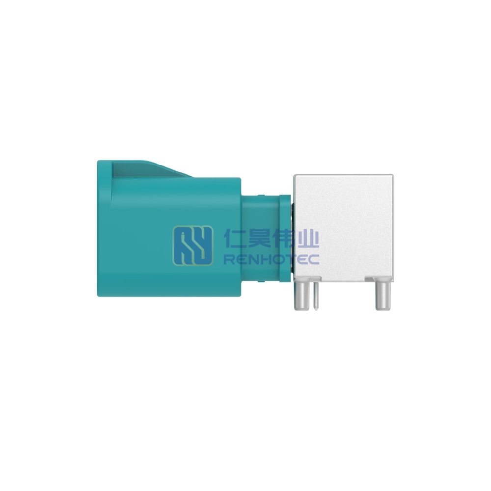 Cable-to-Board Shielded Horizontal 2 Position Board Mount Z Code 4 mm Centerline Signal Data Connectivity Headers - Image 4