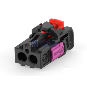 Cable-to-Cable 180° Cable Exit 2 Position A Code Housing for Female Terminals 4 mm Centerline Crimp Data Connectivity Housings