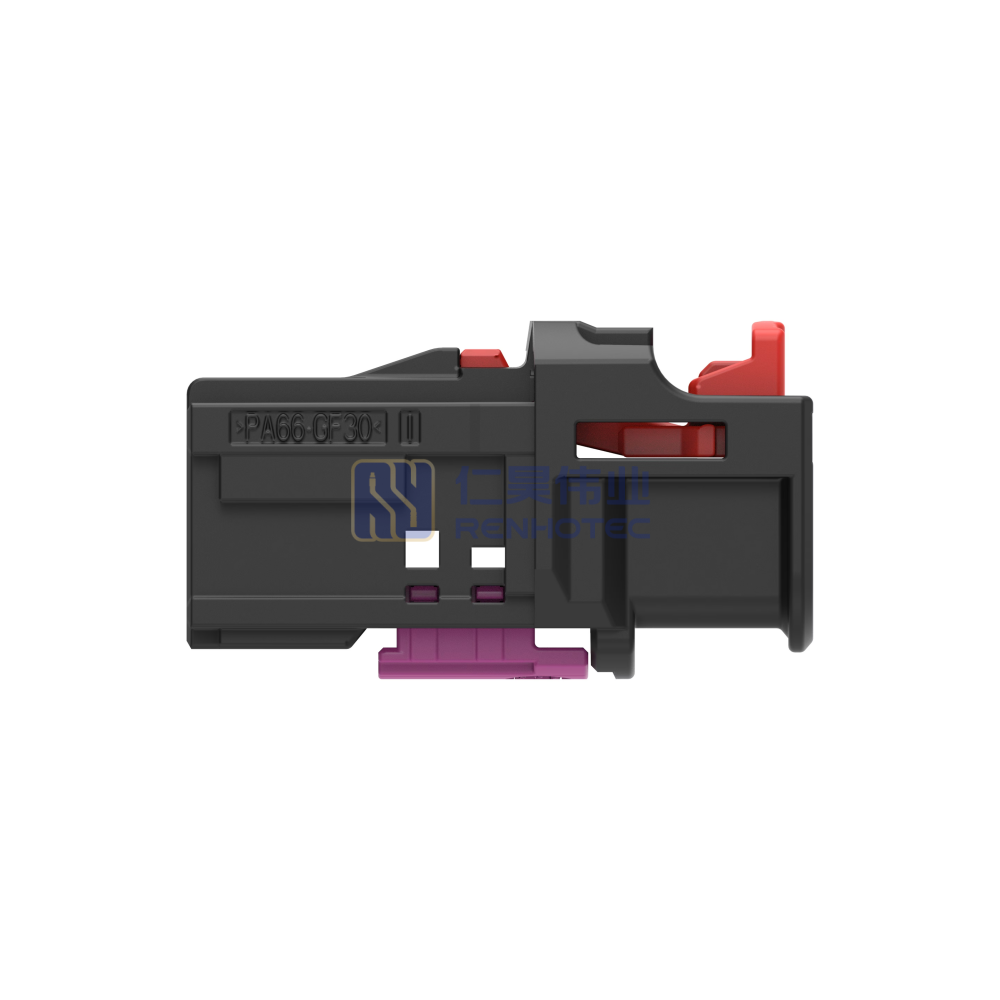 Cable-to-Cable / Wire-to-Wire 180° Cable Exit 1 Position A Code Housing for Female Terminals Crimp High Speed Data Data Connectivity Housings - Image 2