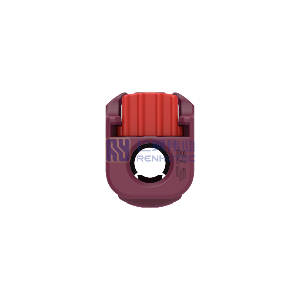 Cable-to-Cable / Wire-to-Wire 180° Cable Exit 1 Position D Code Housing for Female Terminals Crimp High Speed Data Data Connectivity Housings - Image 4