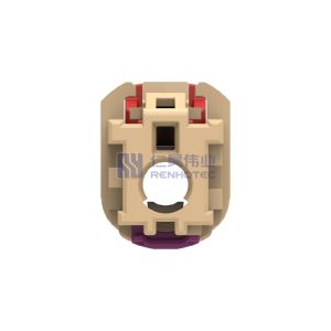 Cable-to-Cable / Wire-to-Wire 180° Cable Exit 1 Position J Code Housing for Female Terminals Crimp High Speed Data Data Connectivity Housings