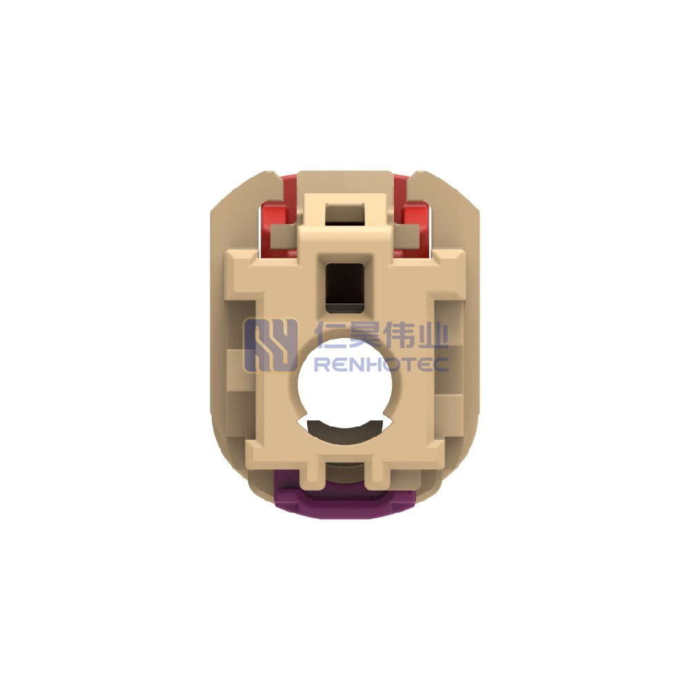 Cable-to-Cable / Wire-to-Wire 180° Cable Exit 1 Position J Code Housing for Female Terminals Crimp High Speed Data Data Connectivity Housings