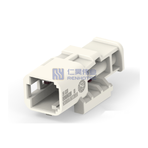 Cable-to-Cable / Wire-to-Wire 180° Cable Exit 1 Position B Code Housing for Male Terminals Crimp High Speed Data Data Connectivity Housings