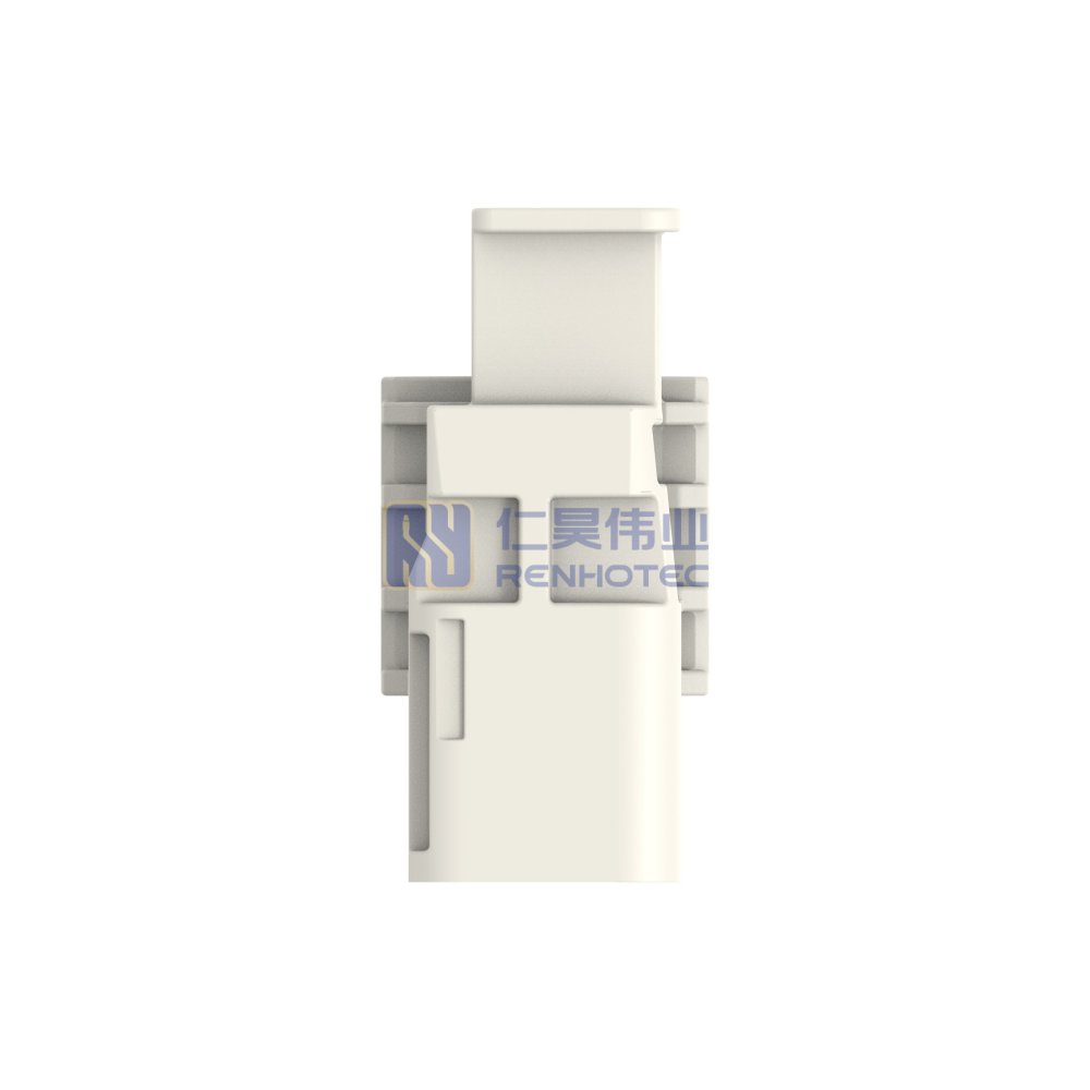 Cable-to-Cable / Wire-to-Wire 180° Cable Exit 1 Position B Code Housing for Male Terminals Crimp High Speed Data Data Connectivity Housings - Image 3