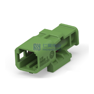 Cable-to-Cable / Wire-to-Wire 180° Cable Exit 1 Position E Code Housing for Male Terminals Crimp High Speed Data Data Connectivity Housings