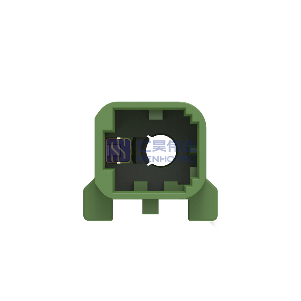 Cable-to-Cable / Wire-to-Wire 180° Cable Exit 1 Position E Code Housing for Male Terminals Crimp High Speed Data Data Connectivity Housings - Image 5