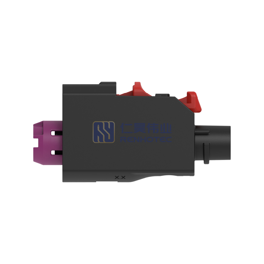 Cable-to-Cable Sealable 180° Cable Exit 1 Position A Code Housing for Female Terminals Crimp Data Connectivity Housings - Image 2