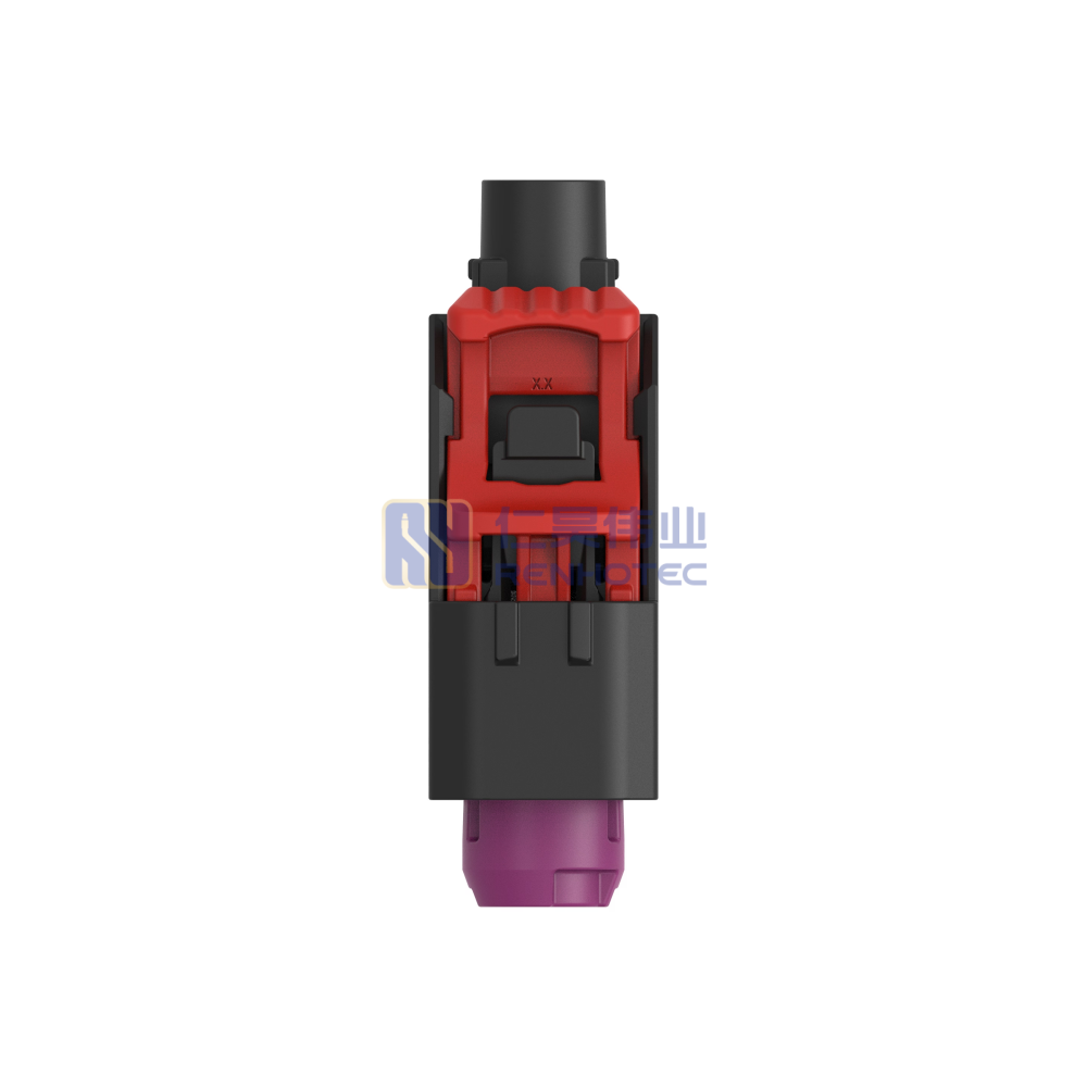 Cable-to-Cable Sealable 180° Cable Exit 1 Position A Code Housing for Female Terminals Crimp Data Connectivity Housings - Image 3