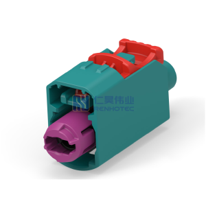 Cable-to-Cable Sealable 180° Cable Exit 1 Position Z Code Housing for Female Terminals Crimp Data Connectivity Housings