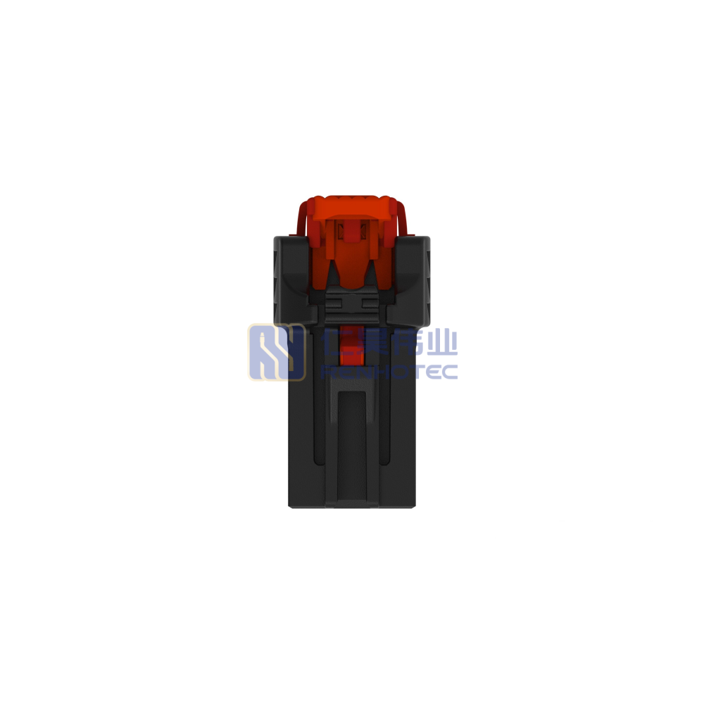 Cable-to-Cable, 90° Cable Exit, 1 Position, A Code, Housing for Female Terminals, Crimp, Cable Mount (Free-Hanging), Data Connectivity Housings - Image 3