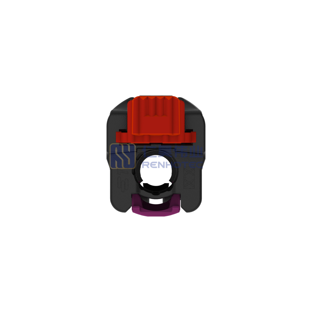 Cable-to-Cable, 90° Cable Exit, 1 Position, A Code, Housing for Female Terminals, Crimp, Cable Mount (Free-Hanging), Data Connectivity Housings - Image 4