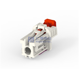 Cable-to-Cable, 90° Cable Exit, 1 Position, B Code, Housing for Female Terminals, Crimp, Cable Mount (Free-Hanging), Data Connectivity Housings