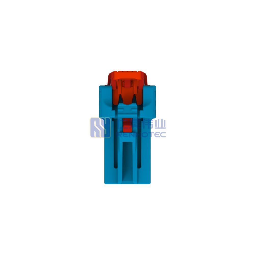 Cable-to-Cable, 90° Cable Exit, 1 Position, C Code, Housing for Female Terminals, Crimp, Cable Mount (Free-Hanging), Data Connectivity Housings - Image 3