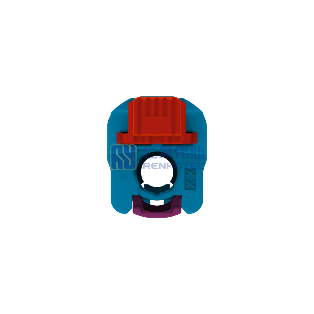 Cable-to-Cable, 90° Cable Exit, 1 Position, C Code, Housing for Female Terminals, Crimp, Cable Mount (Free-Hanging), Data Connectivity Housings - Image 4