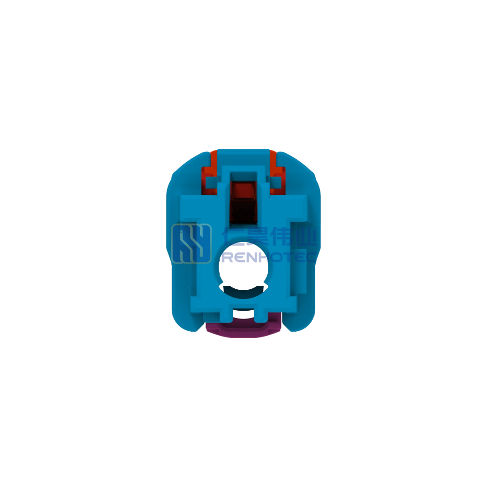 Cable-to-Cable, 90° Cable Exit, 1 Position, C Code, Housing for Female Terminals, Crimp, Cable Mount (Free-Hanging), Data Connectivity Housings - Image 5
