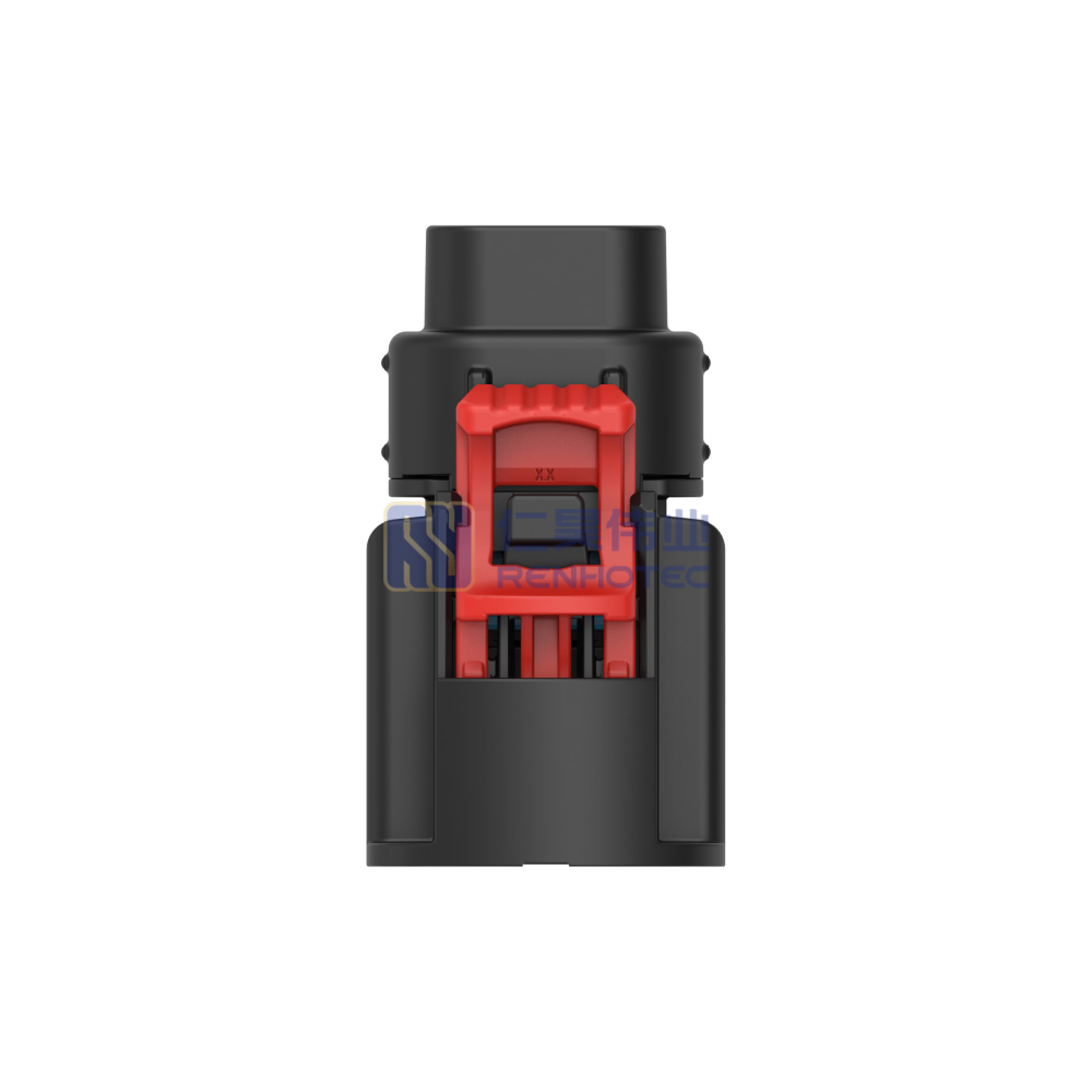 Wire-to-Board, Sealable, 180° Cable Exit, 4 Position, A Code, Housing for Female Terminals, 5 mm Centerline, Crimp, Data Connectivity Housings - Image 3