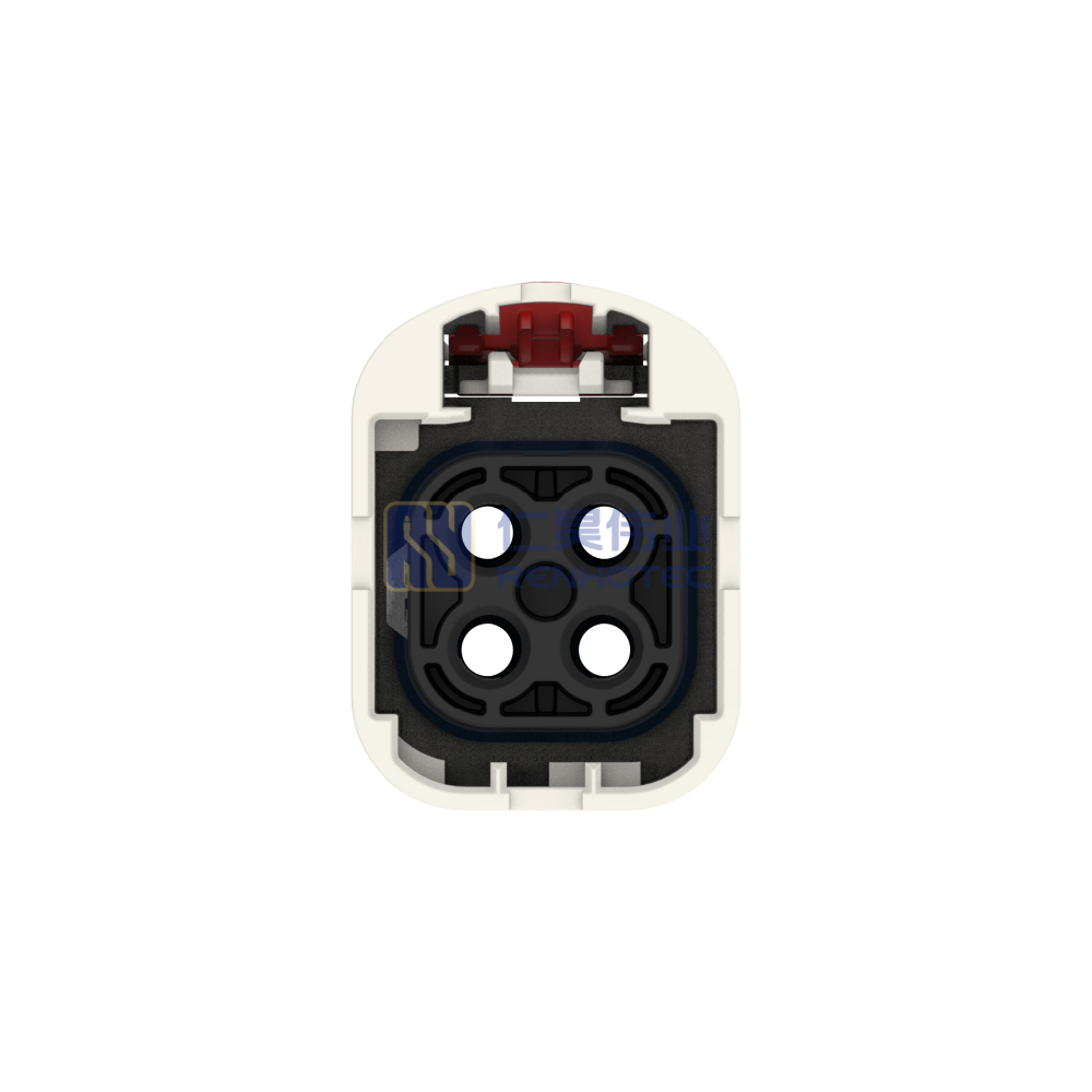 Wire-to-Board, Sealable, 180° Cable Exit, 4 Position, B Code, Housing for Female Terminals, 5 mm Centerline, Crimp, Data Connectivity Housings - Image 5