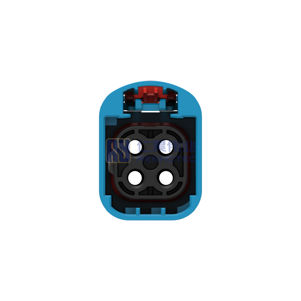 Cable-to-Cable, Sealable, 180° Cable Exit, 4 Position, C Code, Housing for Female Terminals, 5 mm Centerline, Data Connectivity Housings - Image 5