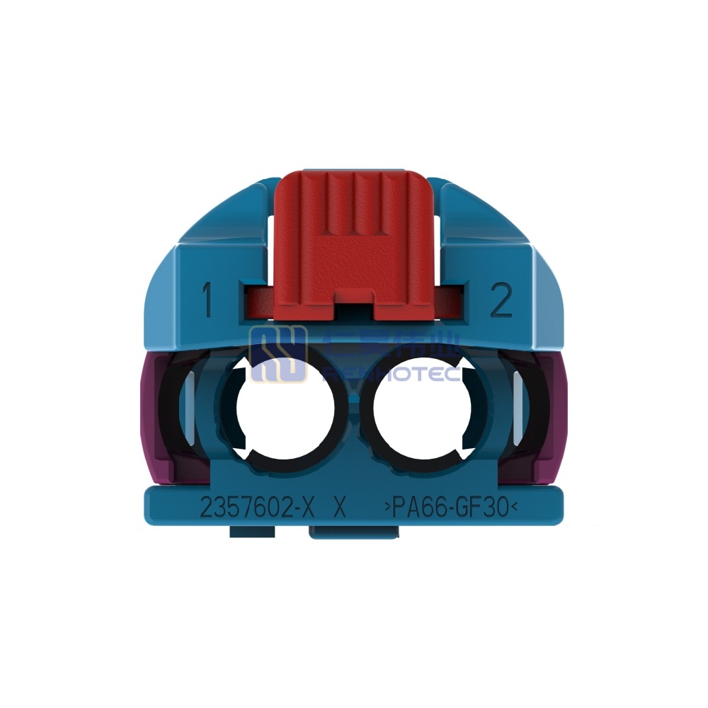 Cable-to-Board / Wire-to-Board, 90° Cable Exit, 2 Position, C Code, Housing for Female Terminals, Data Connectivity Housings - Image 2