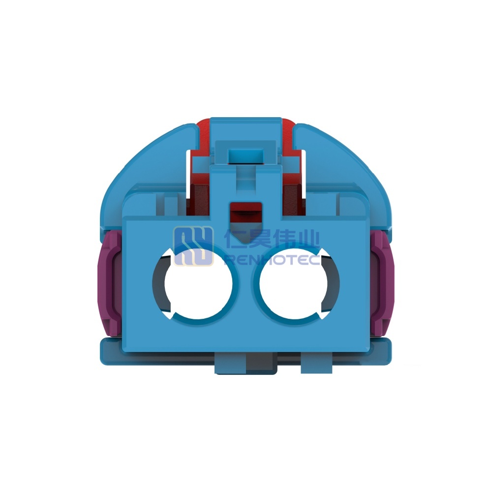 Cable-to-Board / Wire-to-Board, 90° Cable Exit, 2 Position, C Code, Housing for Female Terminals, Data Connectivity Housings - Image 3