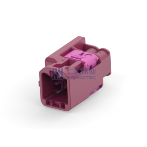 Cable-to-Cable, 180° Cable Exit, 4 Position, D Code, Housing for Male Terminals, 4 mm Centerline, Crimp, Data Connectivity Housings